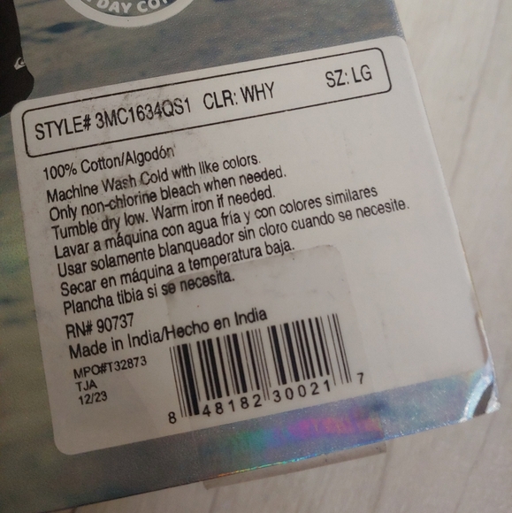 QUIKSILVER NEW 3-pack Premium Cotton Crewneck T-shirts - Picture 13 of 13